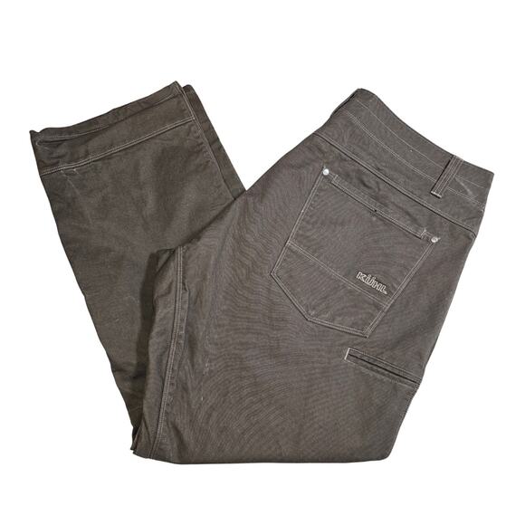Kuhl Men's Vintage PatinaDye Outdoor Relaxed Brown Performance Pants 40x30 - Picture 1 of 14